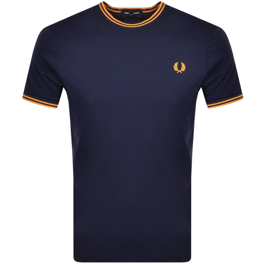 Alternative Image for ProductFred Perry Twin Tipped T Shirt Blue1